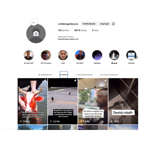  695K Takipçili Fenomen Instagram Hesabı Satılık!2012 kurulum